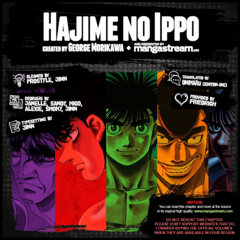 Hajime no Ippo chapter 991 page 1