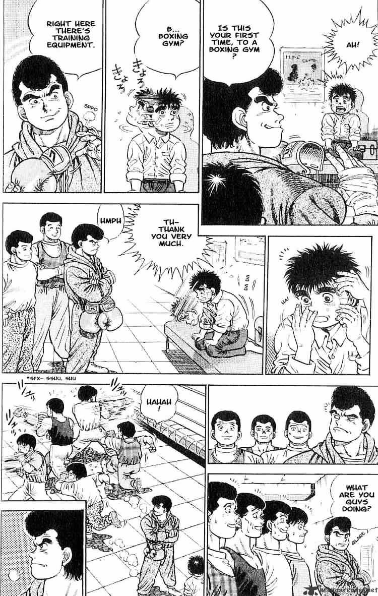 Hajime no Ippo – The First Step chapter 1 page 18