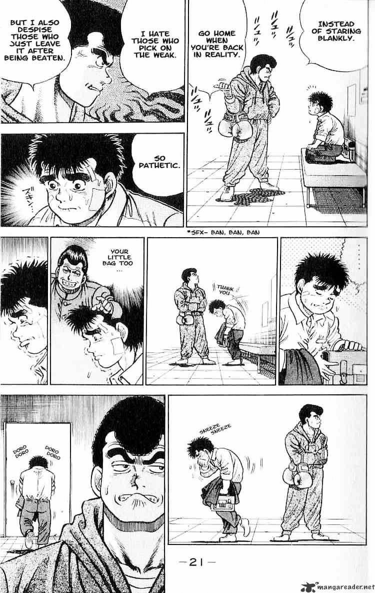 Hajime no Ippo – The First Step chapter 1 page 19
