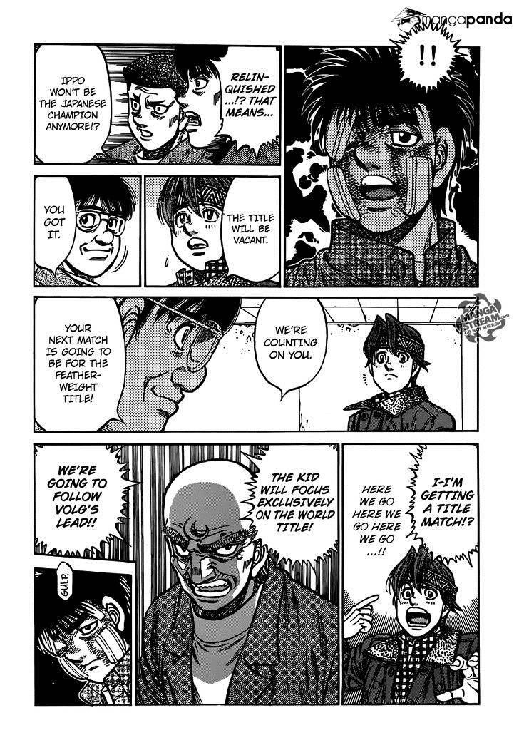Hajime no Ippo – The First Step chapter 1009 page 15