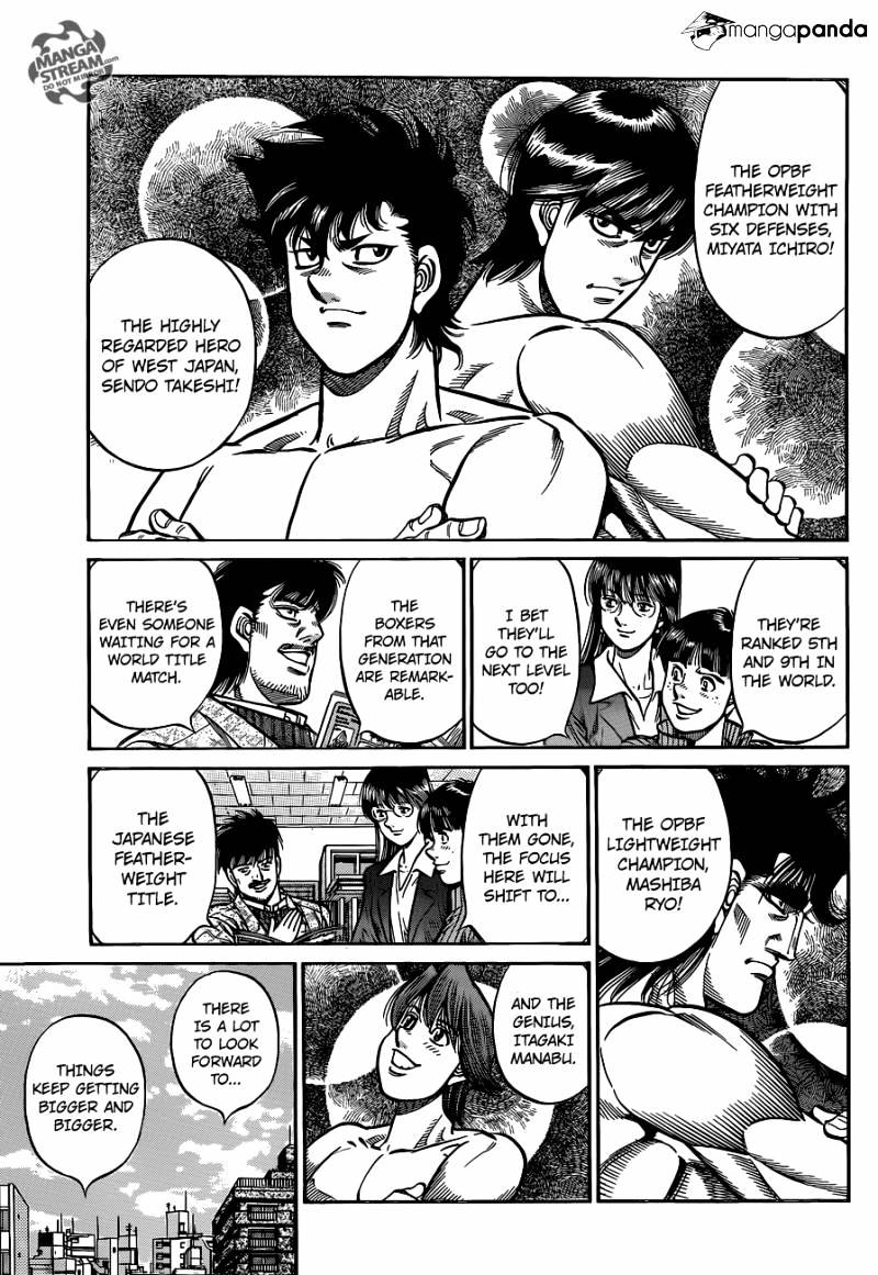 Hajime no Ippo – The First Step chapter 1010 page 5