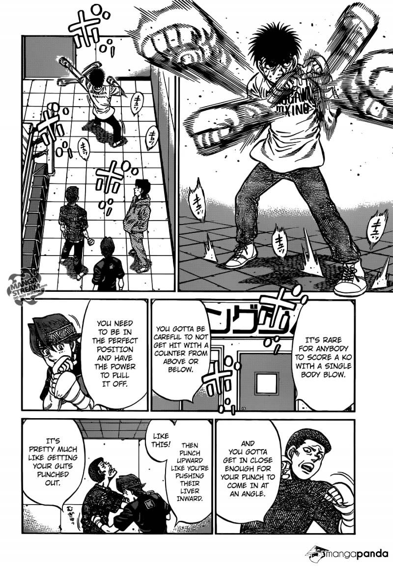 Hajime no Ippo – The First Step chapter 1012 page 6
