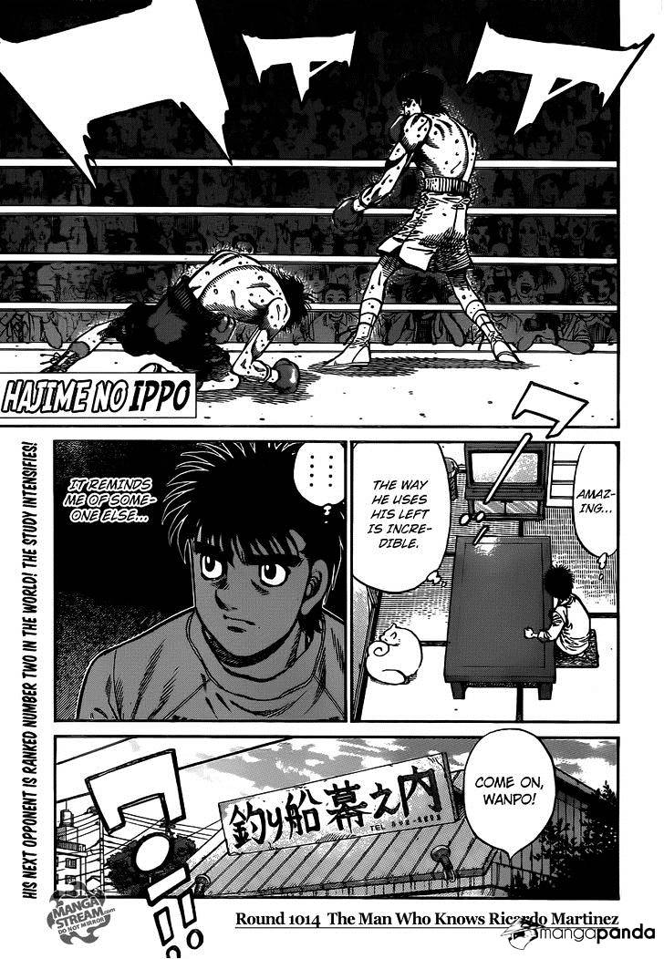 Hajime no Ippo – The First Step chapter 1014 page 1