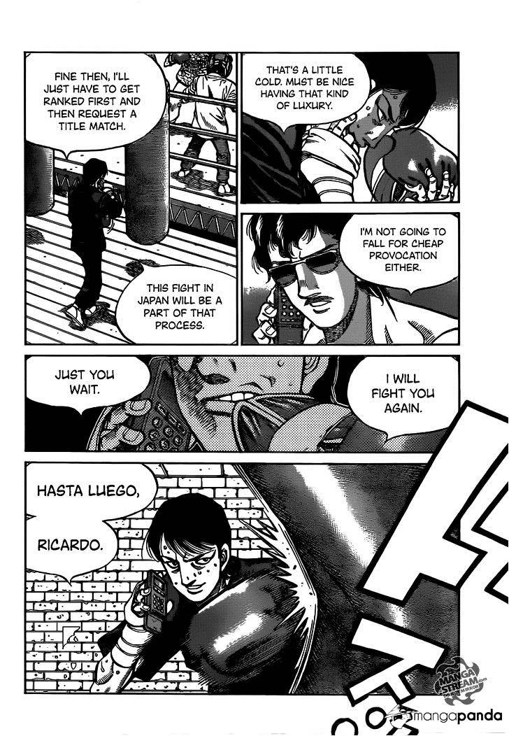 Hajime no Ippo – The First Step chapter 1014 page 15