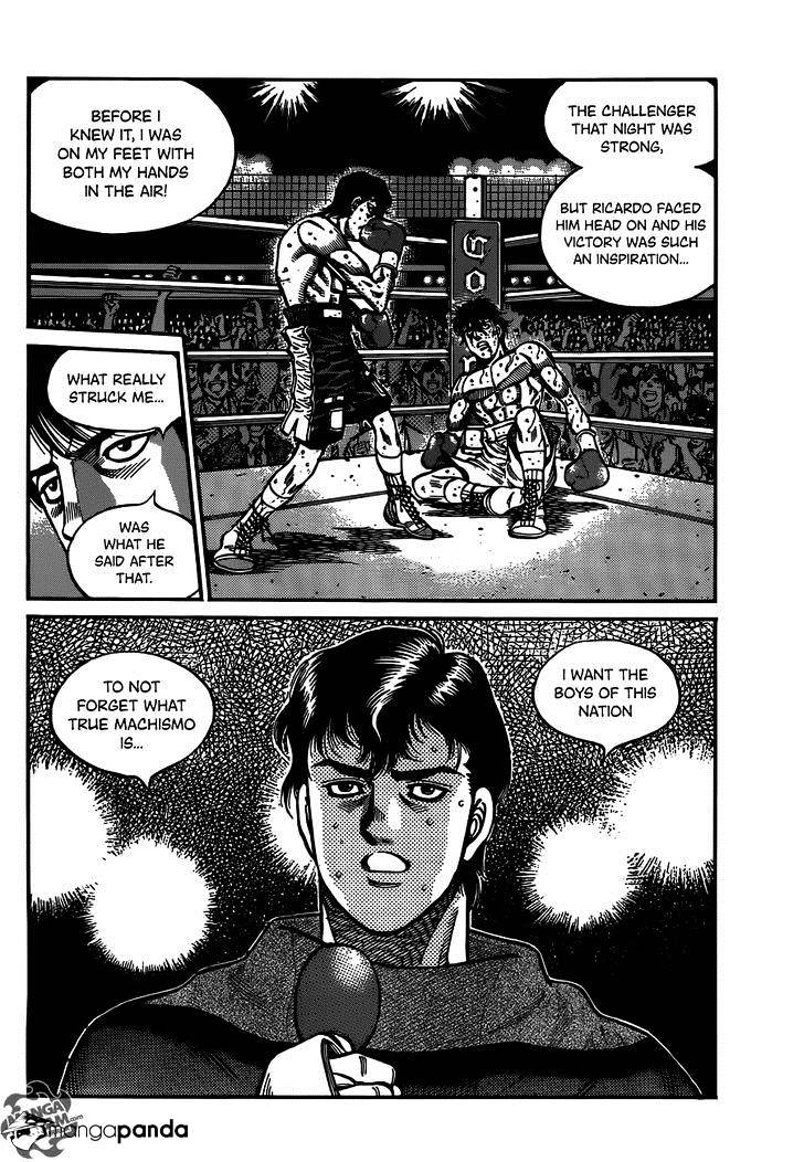 Hajime no Ippo – The First Step chapter 1015 page 14