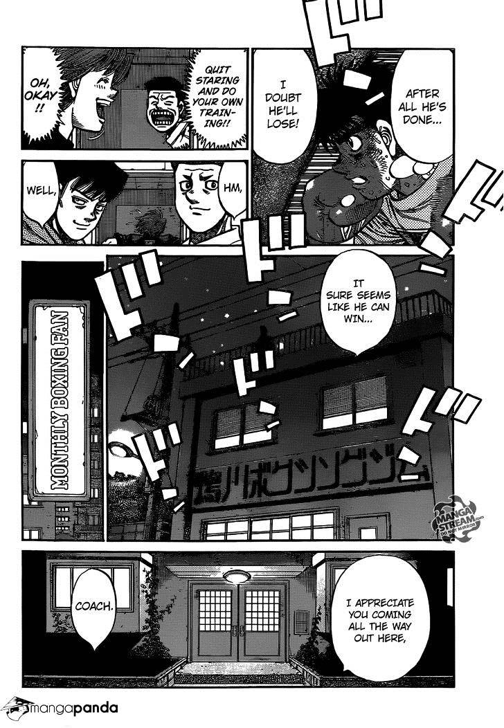 Hajime no Ippo – The First Step chapter 1016 page 15
