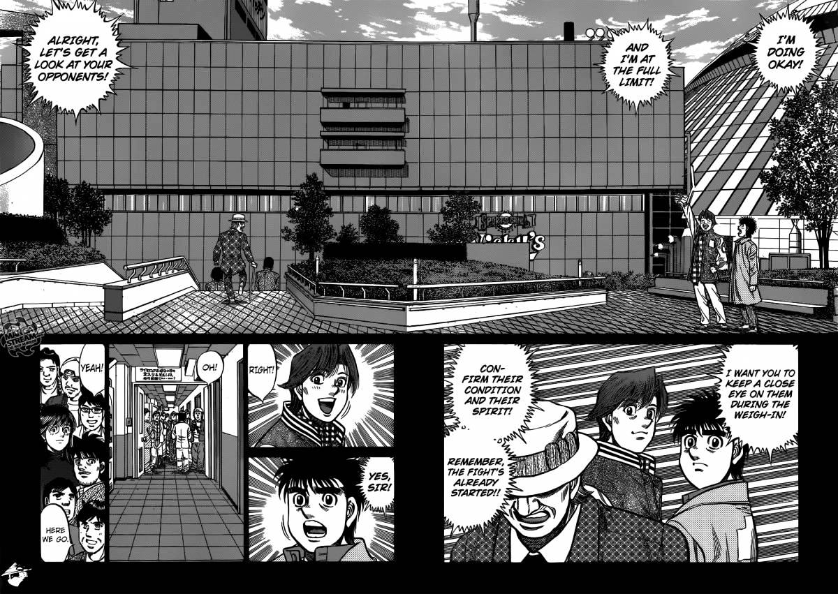 Hajime no Ippo – The First Step chapter 1019 page 12