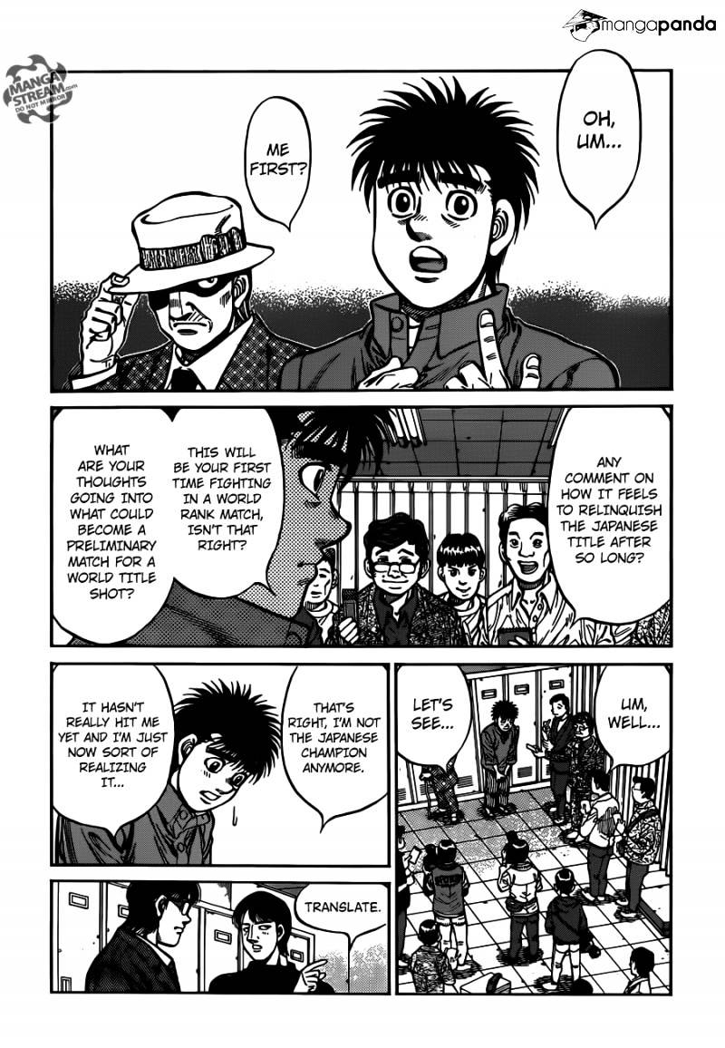 Hajime no Ippo – The First Step chapter 1020 page 4