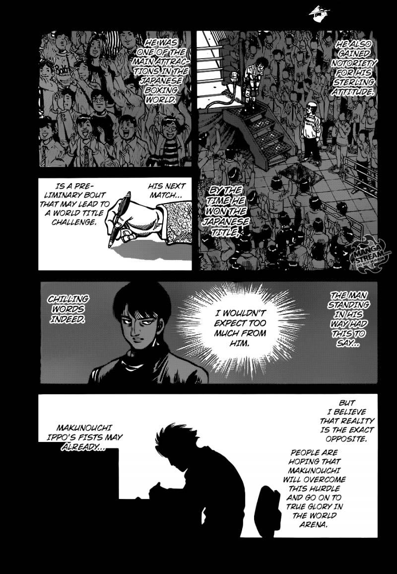 Hajime no Ippo – The First Step chapter 1021 page 6