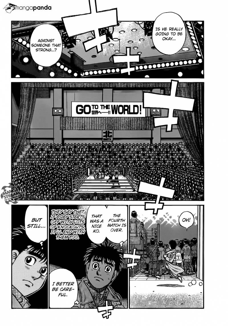 Hajime no Ippo – The First Step chapter 1022 page 3
