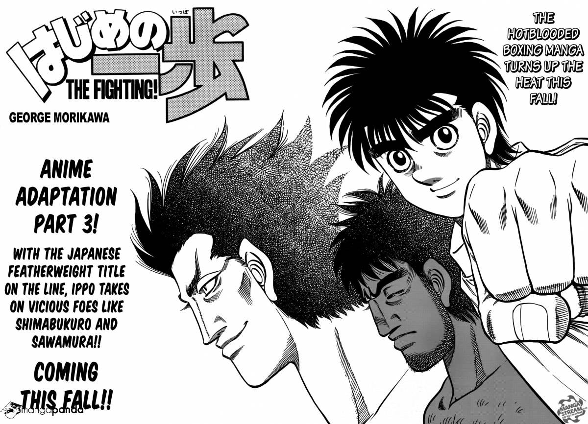 Hajime no Ippo – The First Step chapter 1025 page 2