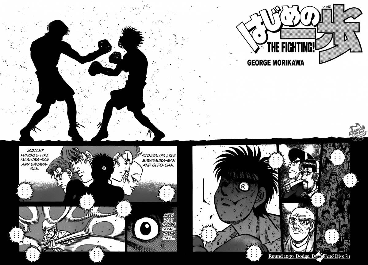 Hajime no Ippo – The First Step chapter 1039 page 2
