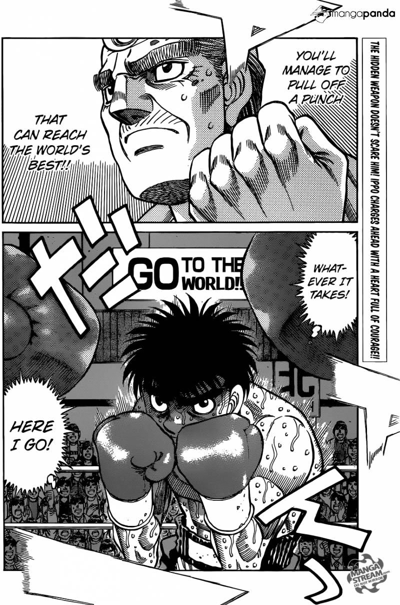 Hajime no Ippo – The First Step chapter 1042 page 16