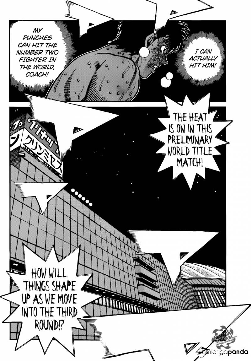 Hajime no Ippo – The First Step chapter 1045 page 13