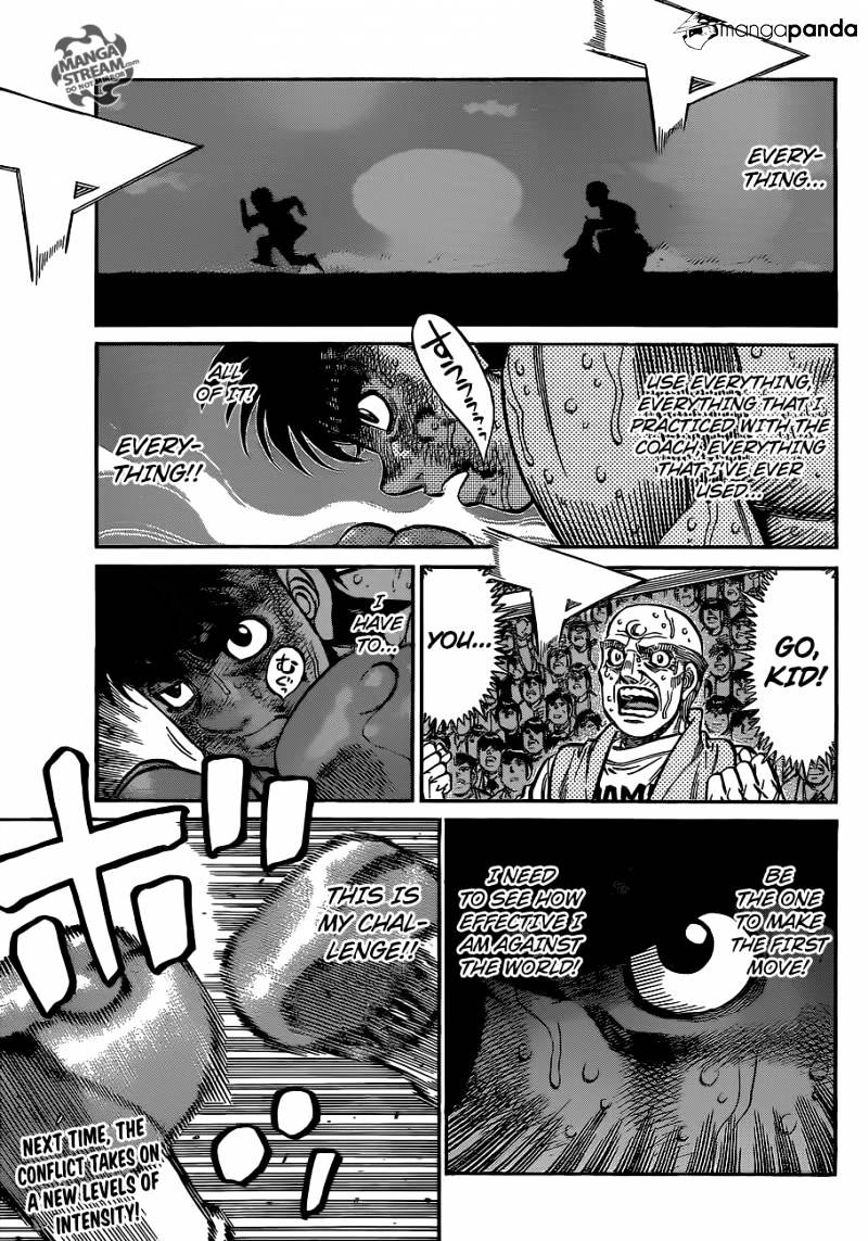 Hajime no Ippo – The First Step chapter 1058 page 10