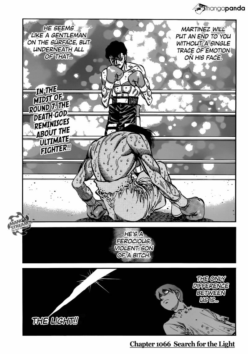 Hajime no Ippo – The First Step chapter 1066 page 1