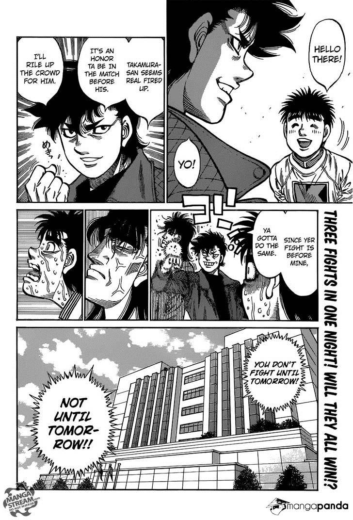 Hajime no Ippo – The First Step chapter 1080 page 17