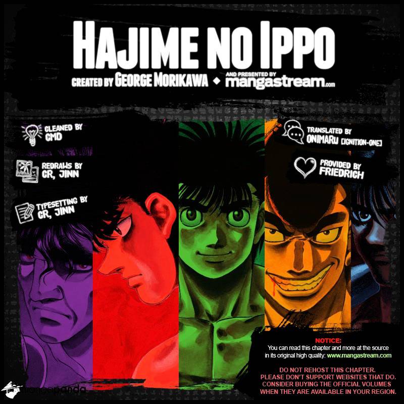 Hajime no Ippo – The First Step chapter 1081 page 2