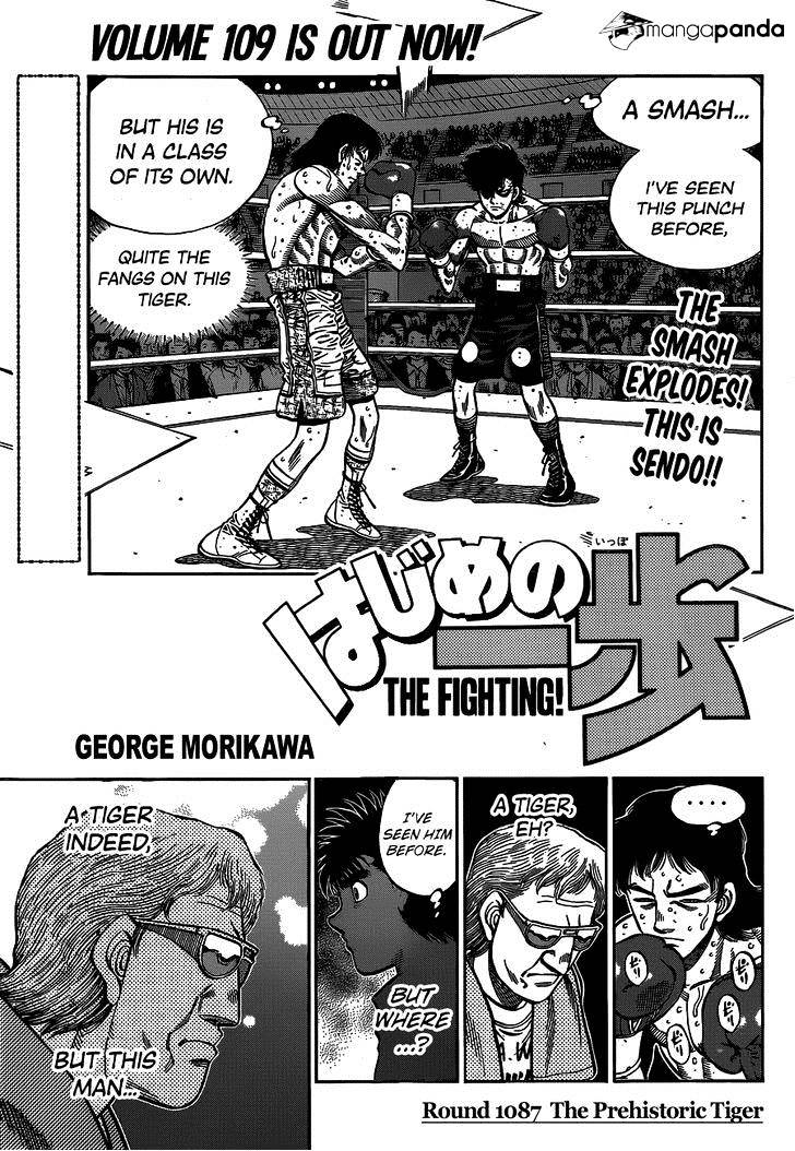 Hajime no Ippo – The First Step chapter 1087 page 1