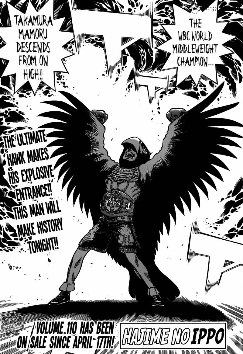 Hajime no Ippo – The First Step chapter 1095 page 1