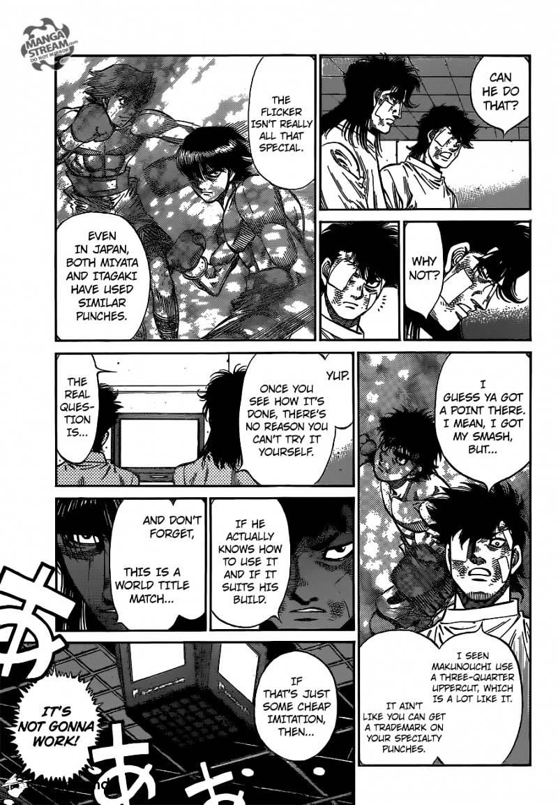 Hajime no Ippo – The First Step chapter 1101 page 4