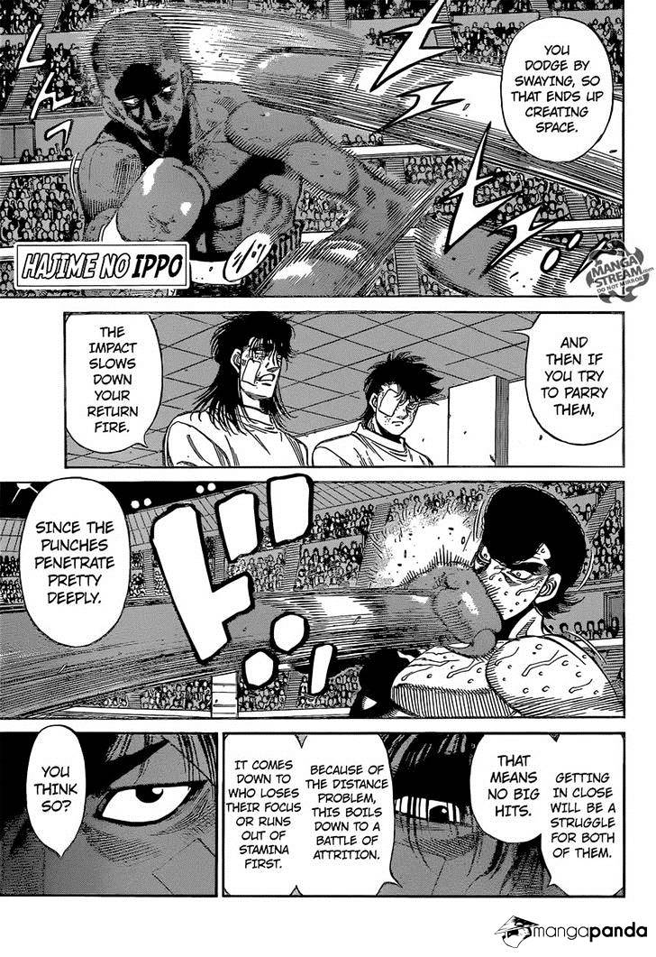 Hajime no Ippo – The First Step chapter 1104 page 1