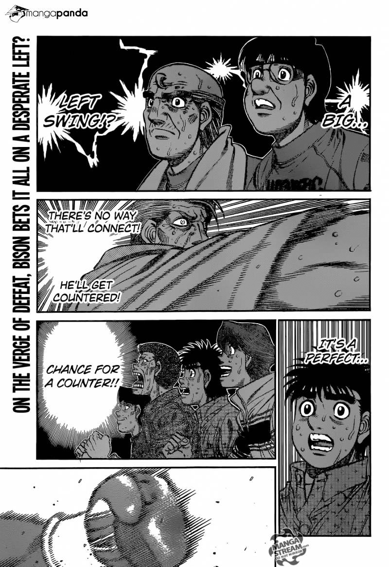Hajime no Ippo – The First Step chapter 1112 page 1