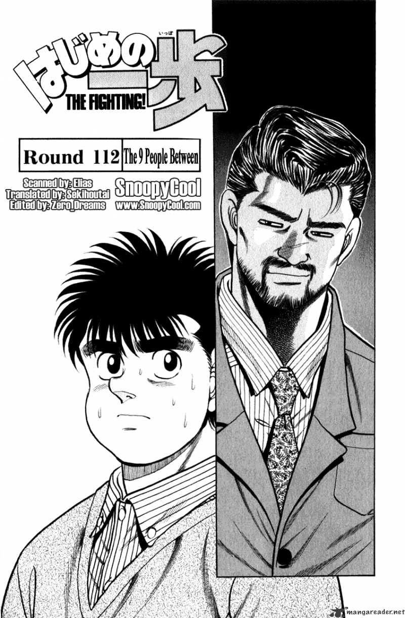 Hajime no Ippo – The First Step chapter 112 page 1