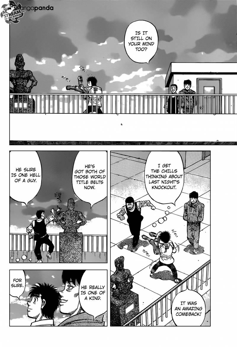 Hajime no Ippo – The First Step chapter 1122 page 2