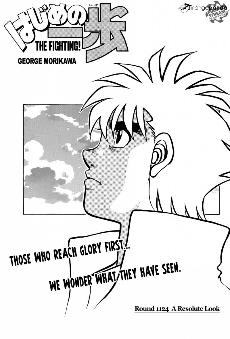 Hajime no Ippo – The First Step chapter 1124 page 1