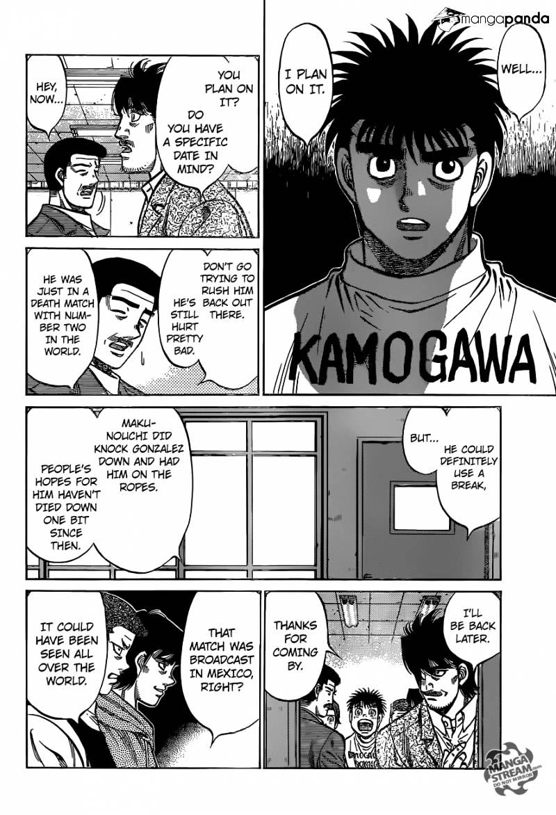 Hajime no Ippo – The First Step chapter 1133 page 8
