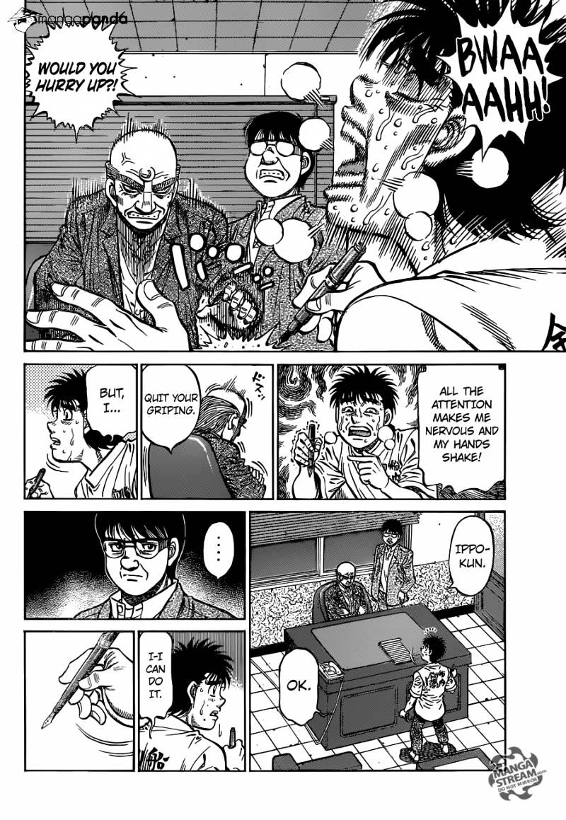 Hajime no Ippo – The First Step chapter 1154 page 4