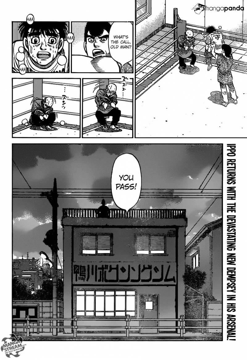 Hajime no Ippo – The First Step chapter 1163 page 5