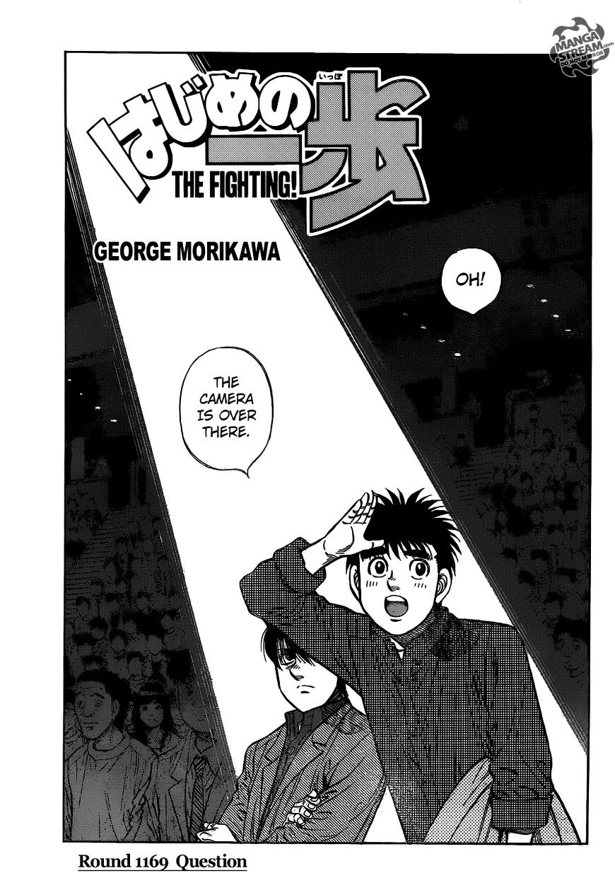 Hajime no Ippo – The First Step chapter 1169 page 1