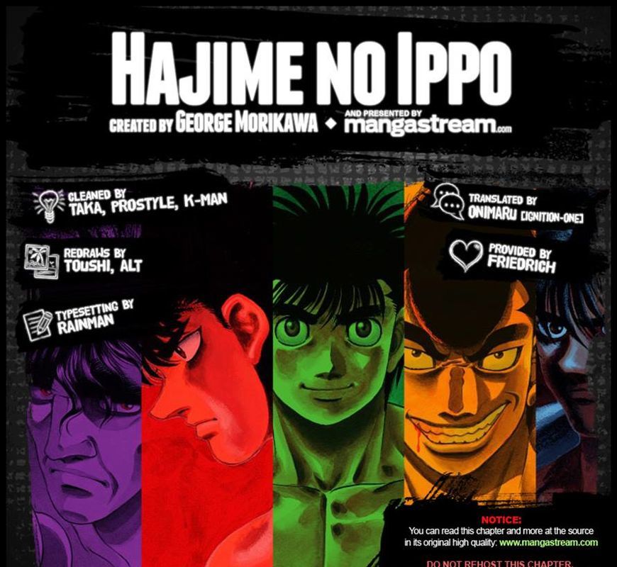 Hajime no Ippo – The First Step chapter 1174 page 12