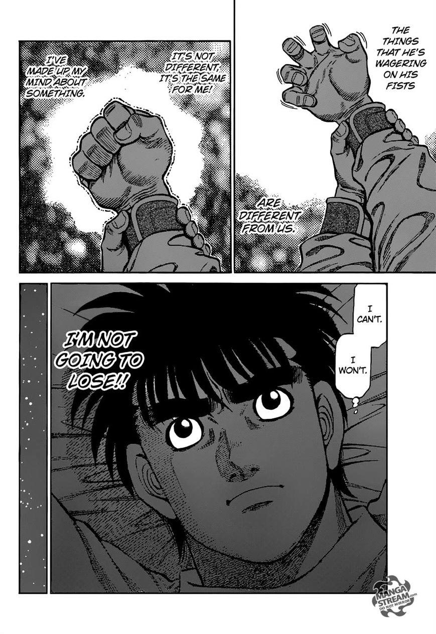Hajime no Ippo – The First Step chapter 1177 page 14