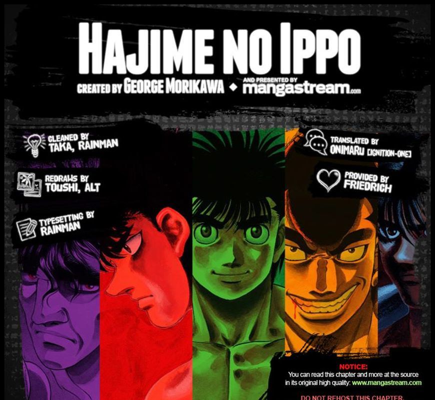 Hajime no Ippo – The First Step chapter 1177 page 16