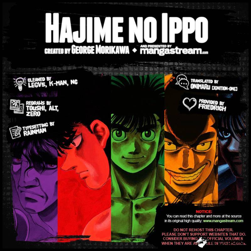 Hajime no Ippo – The First Step chapter 1183 page 2