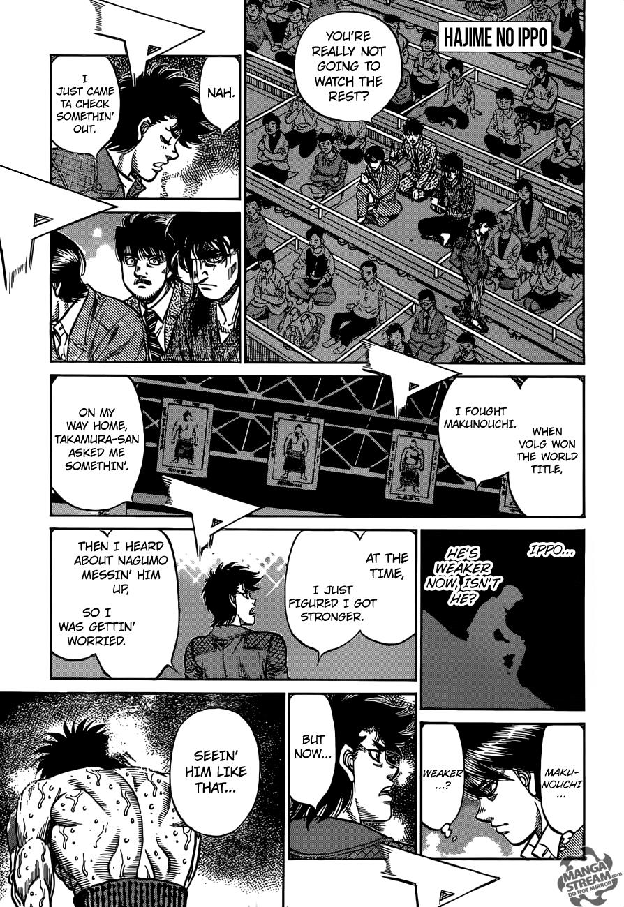 Hajime no Ippo – The First Step chapter 1187.2 page 1
