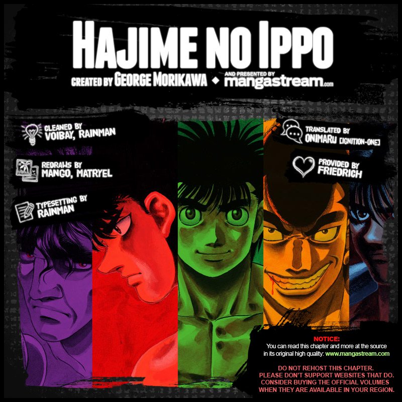 Hajime no Ippo – The First Step chapter 1203 page 2