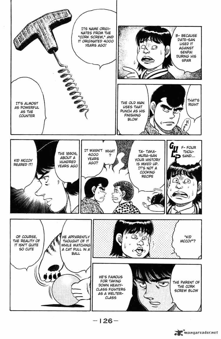 Hajime no Ippo – The First Step chapter 121 page 4