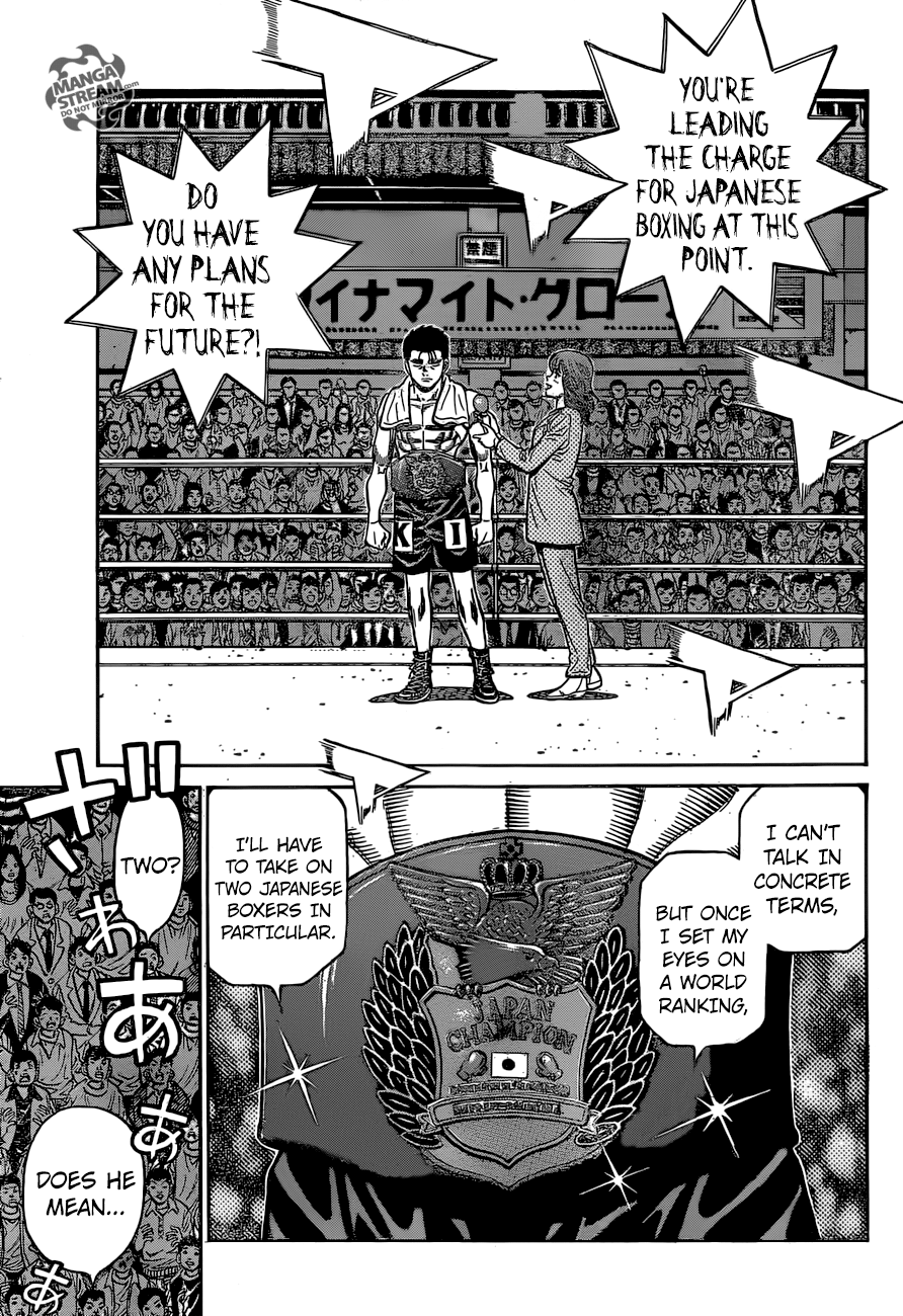 Hajime no Ippo – The First Step chapter 1210 page 4