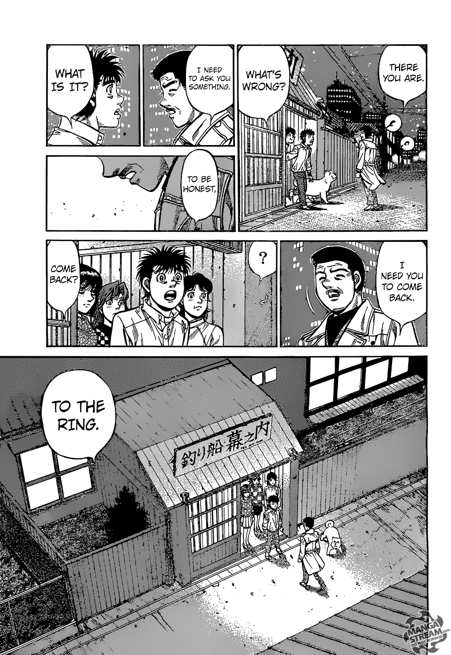 Hajime no Ippo – The First Step chapter 1213 page 14