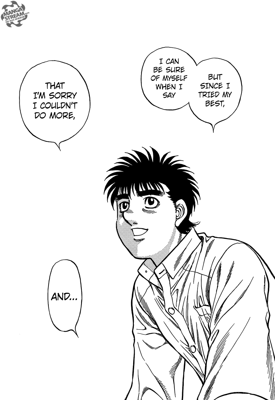 Hajime no Ippo – The First Step chapter 1213 page 6