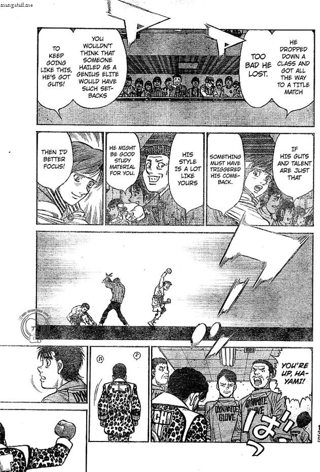 Hajime no Ippo – The First Step chapter 1218 page 13
