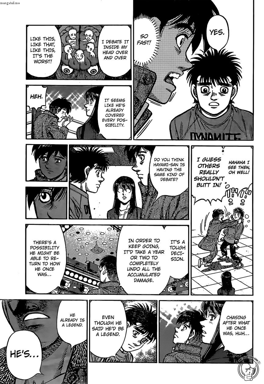 Hajime no Ippo – The First Step chapter 1221 page 13