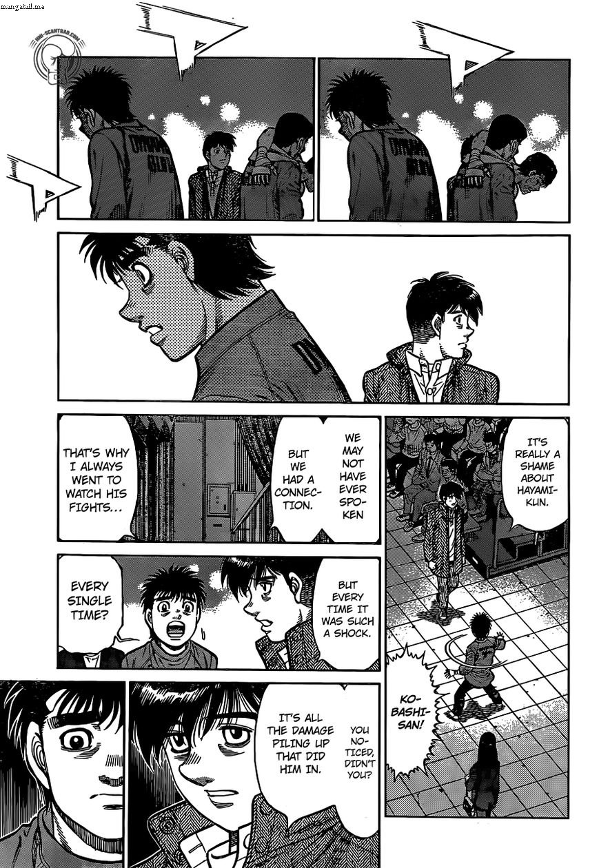 Hajime no Ippo – The First Step chapter 1221 page 9