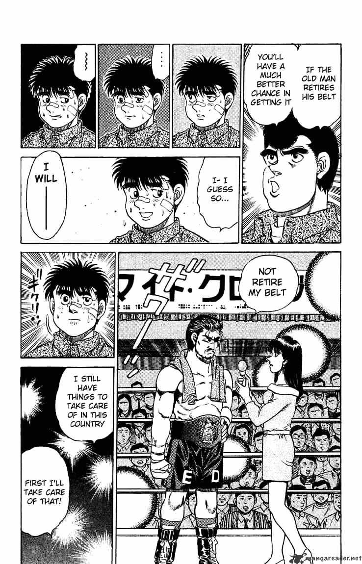 Hajime no Ippo – The First Step chapter 124 page 19