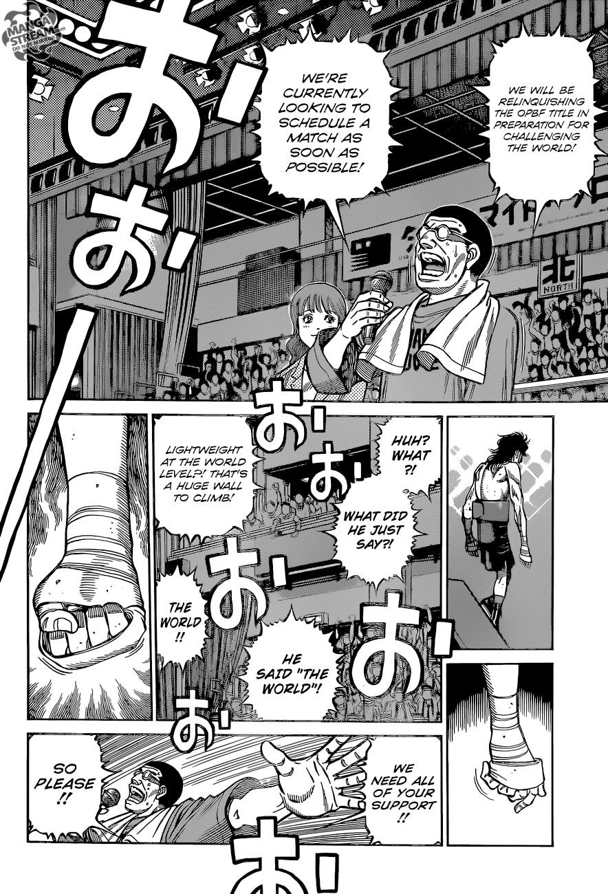 Hajime no Ippo – The First Step chapter 1262 page 12
