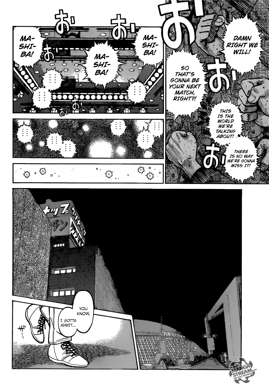 Hajime no Ippo – The First Step chapter 1262 page 14